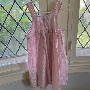 Petite Plum size 6 pink and white striped nightgown